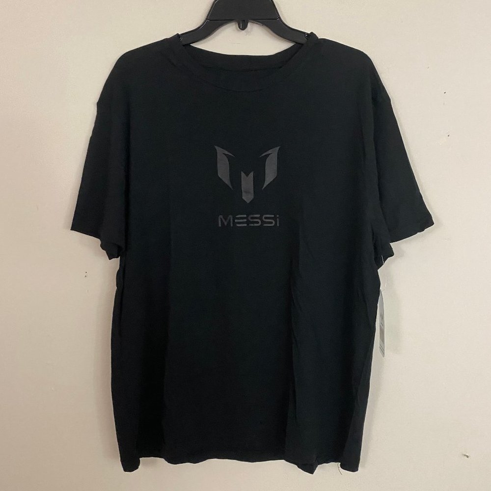 Messi Tonal Logo Cotton Crew T-shirt XL
